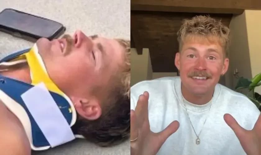 Forrest Frank diz ter sido curado por Deus após fraturar a coluna em acidente de skate: “Não há mais sinais da lesão”