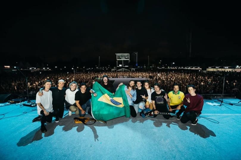 Um só coro e uma só fé: o momento marcante em que 'Oceans' ecoou na passagem do Hillsong United pelo Brasil