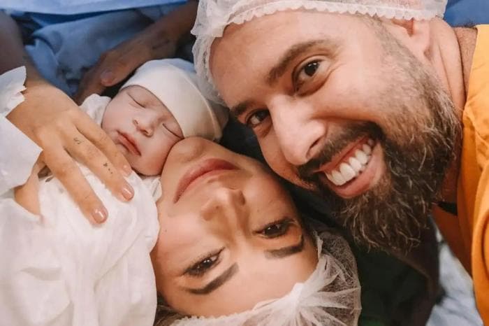 Fabiola Melo dá à luz ao seu primeiro filho, Efraim