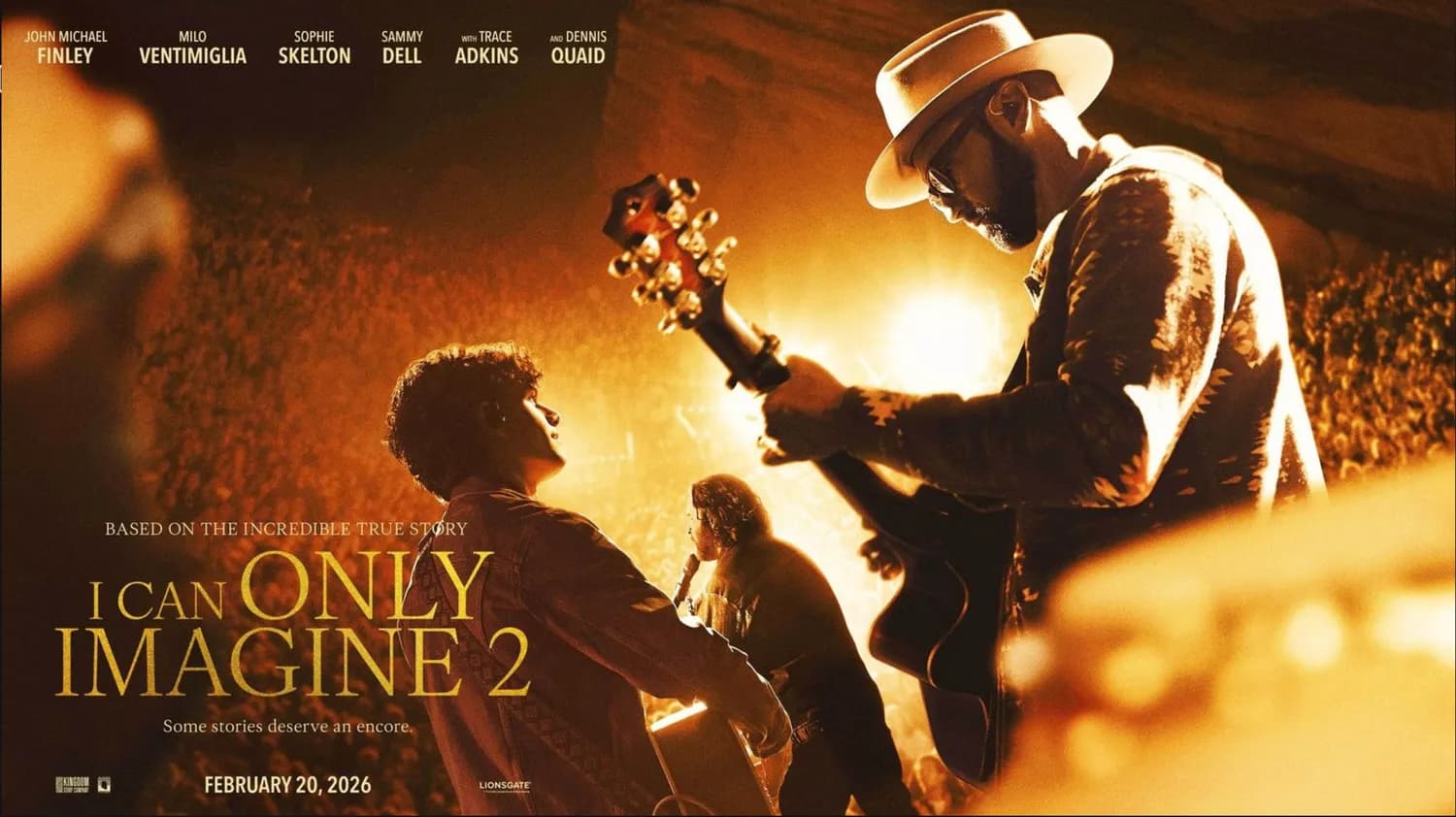 Trailer oficial de “I Can Only Imagine 2” revela nova etapa da jornada de fé de Bart Millard — estreia nos cinemas em 20 de fevereiro de 2026
