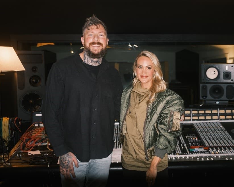 Ben Fuller e Carrie Underwood refletem sobre a vida e fé em nova canção