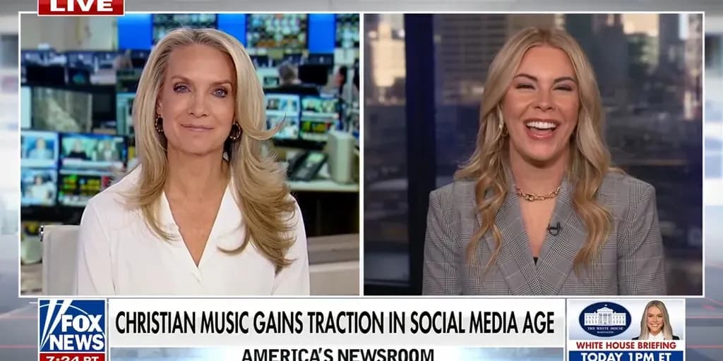 Tasha Layton destaca crescimento da música cristã entre a Geração Z em entrevista à Fox News